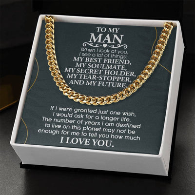 To my man - My best friend - Valentine Gift