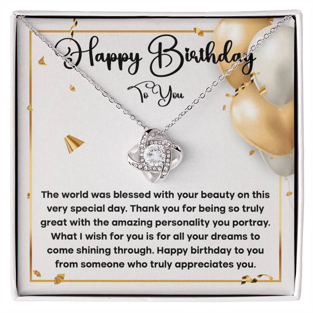 Happy birthday to you - Gift for her
