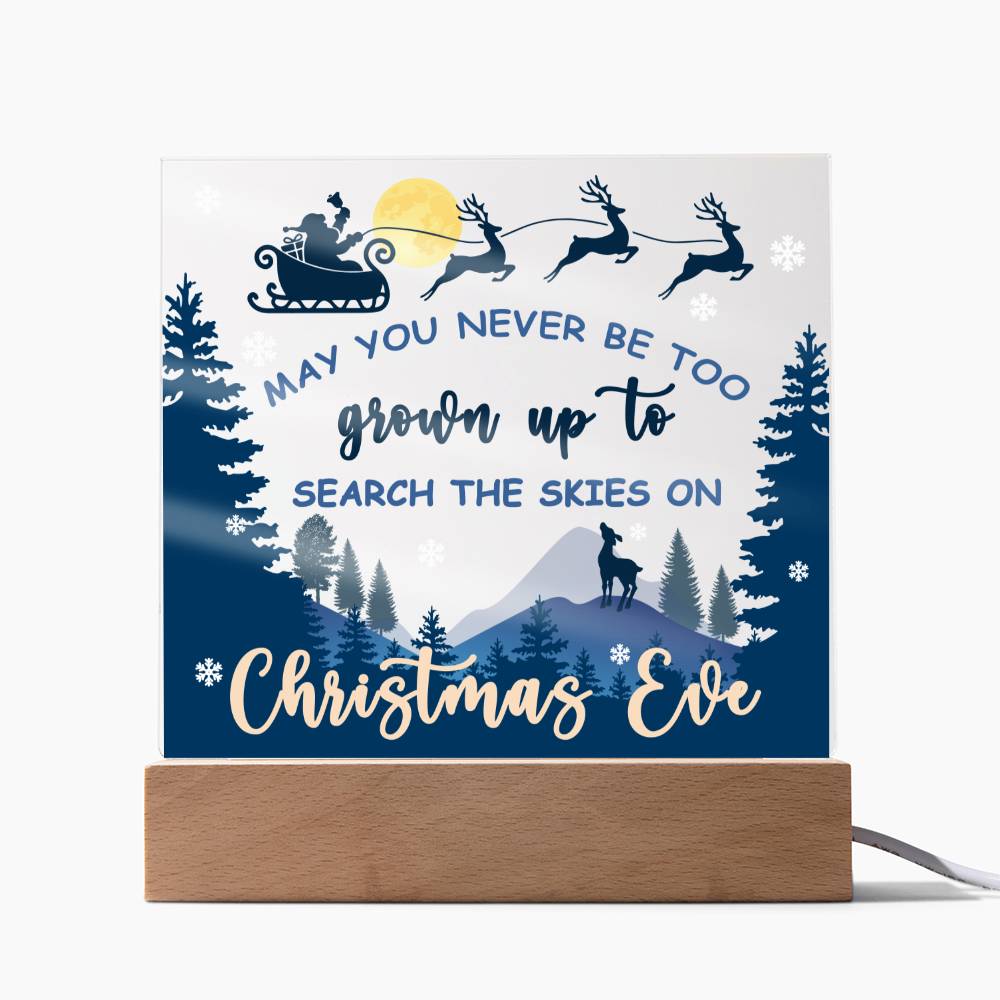 Christmas Eve - Acrylic plaque
