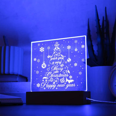 Christmas tree - Acrylic plaque