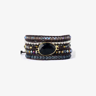 black agate bracelet	